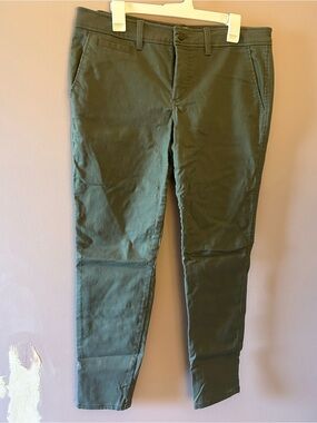 Market & Spruce Olive Green Ankle Pants